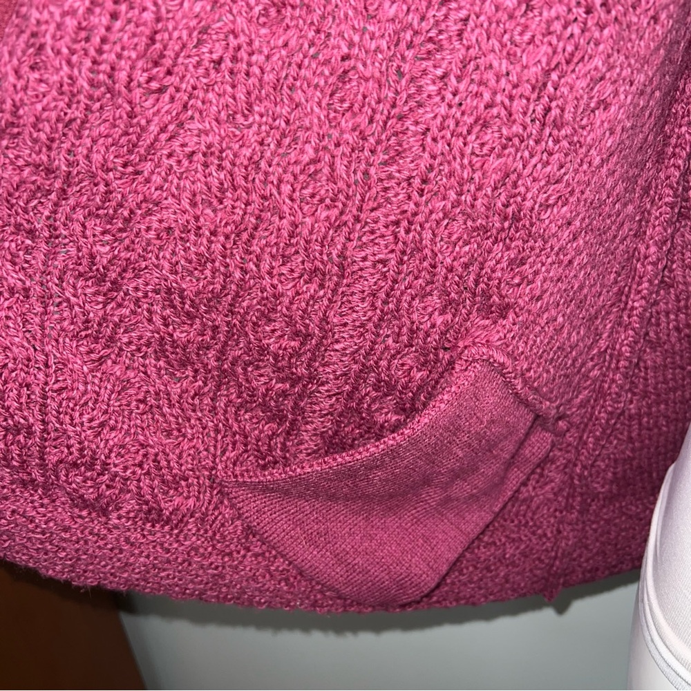 Aran Crafts Ireland Super Soft Merino Wool Celtic Knit Zip Cardigan Sweater M - Picture 13 of 15